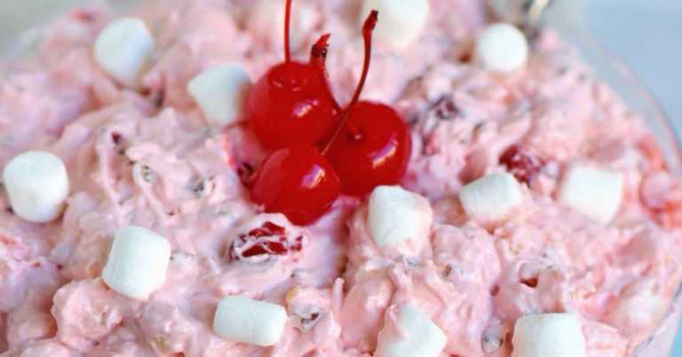 Heavenly Pink Salad by Judy Reynolds