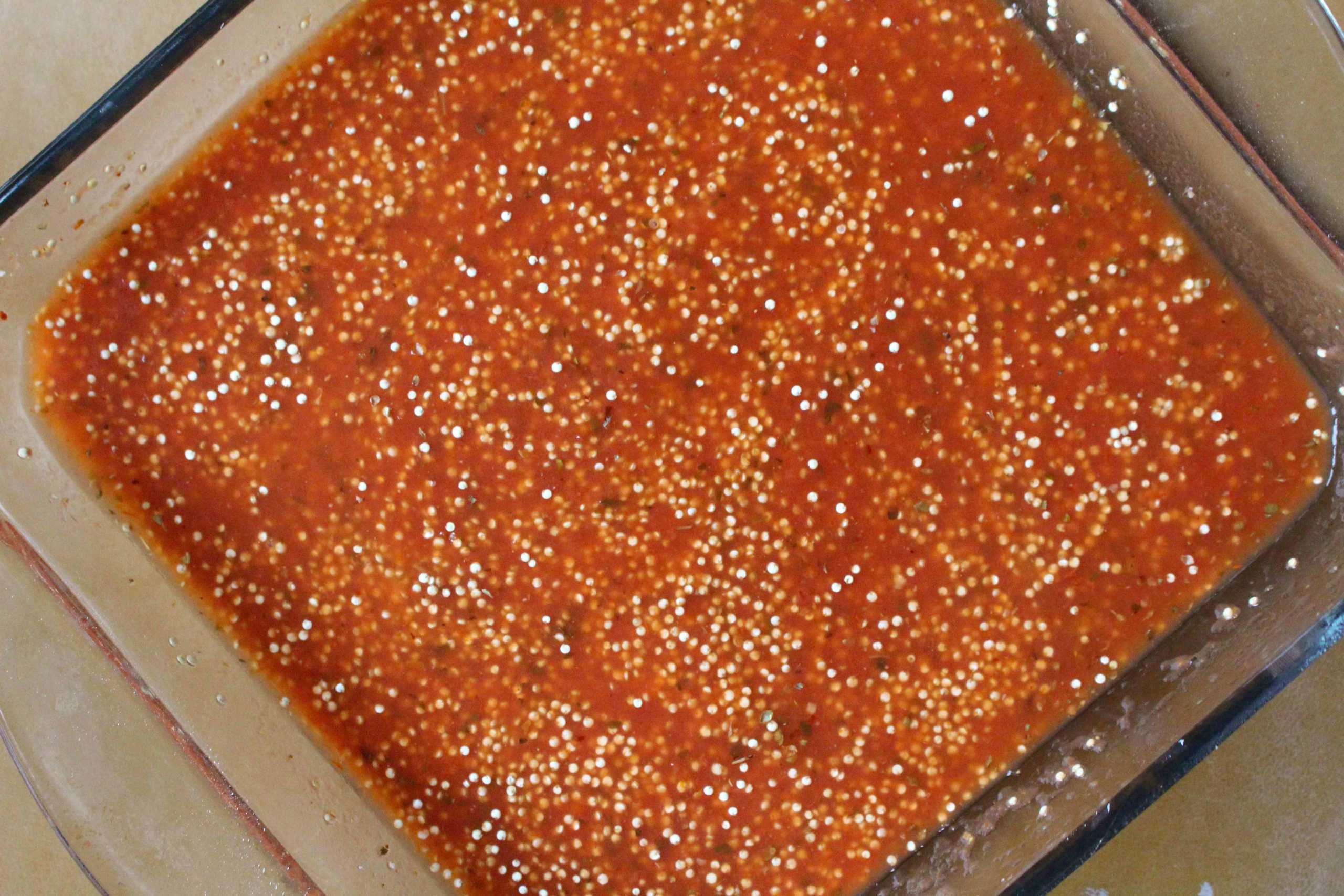quinoa pizza bake 1