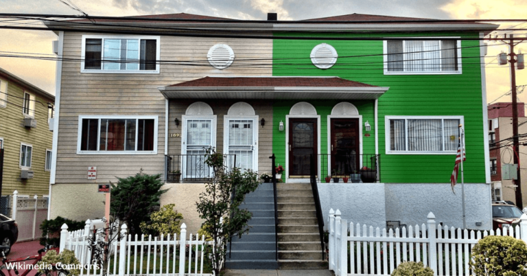 Photo Series Captures The Uniquely Colorful Homes In Queens, New York