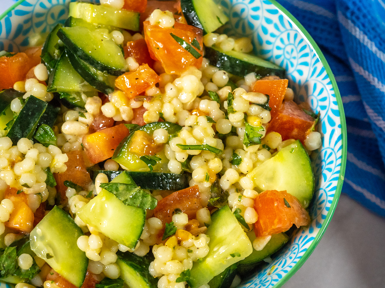 Lemon Herb Couscous Salad