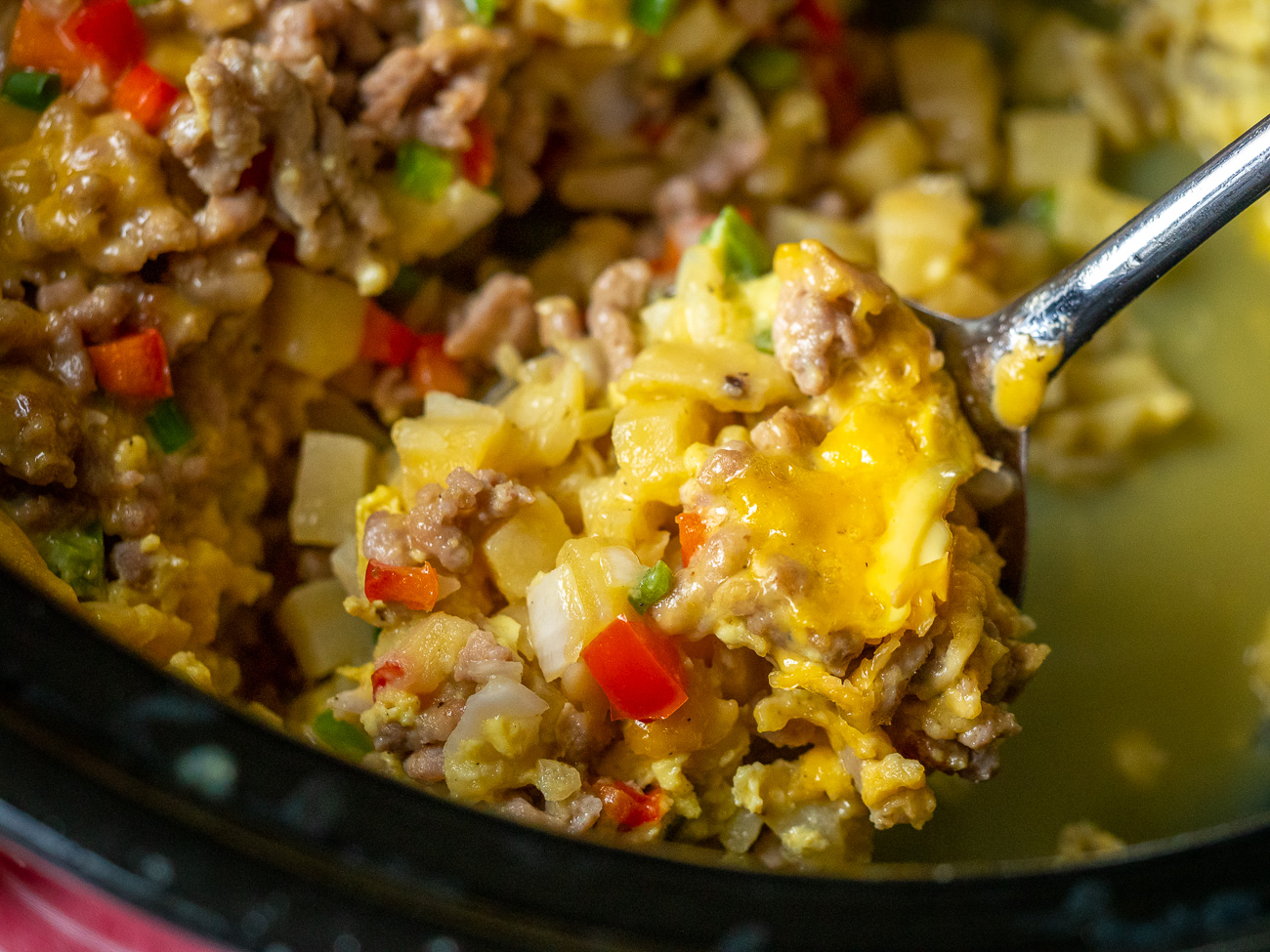 Crockpot Breakfast Casserole {Overnight Recipe} –