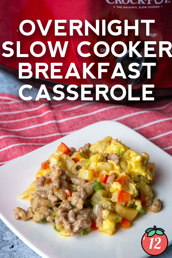 Slow-Cooker Overnight Breakfast Casserole Recipe