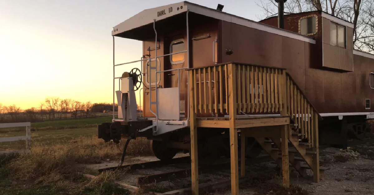 Train caboose airbnb