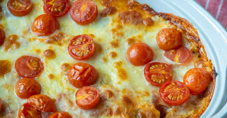 Provolone Pasta Bake