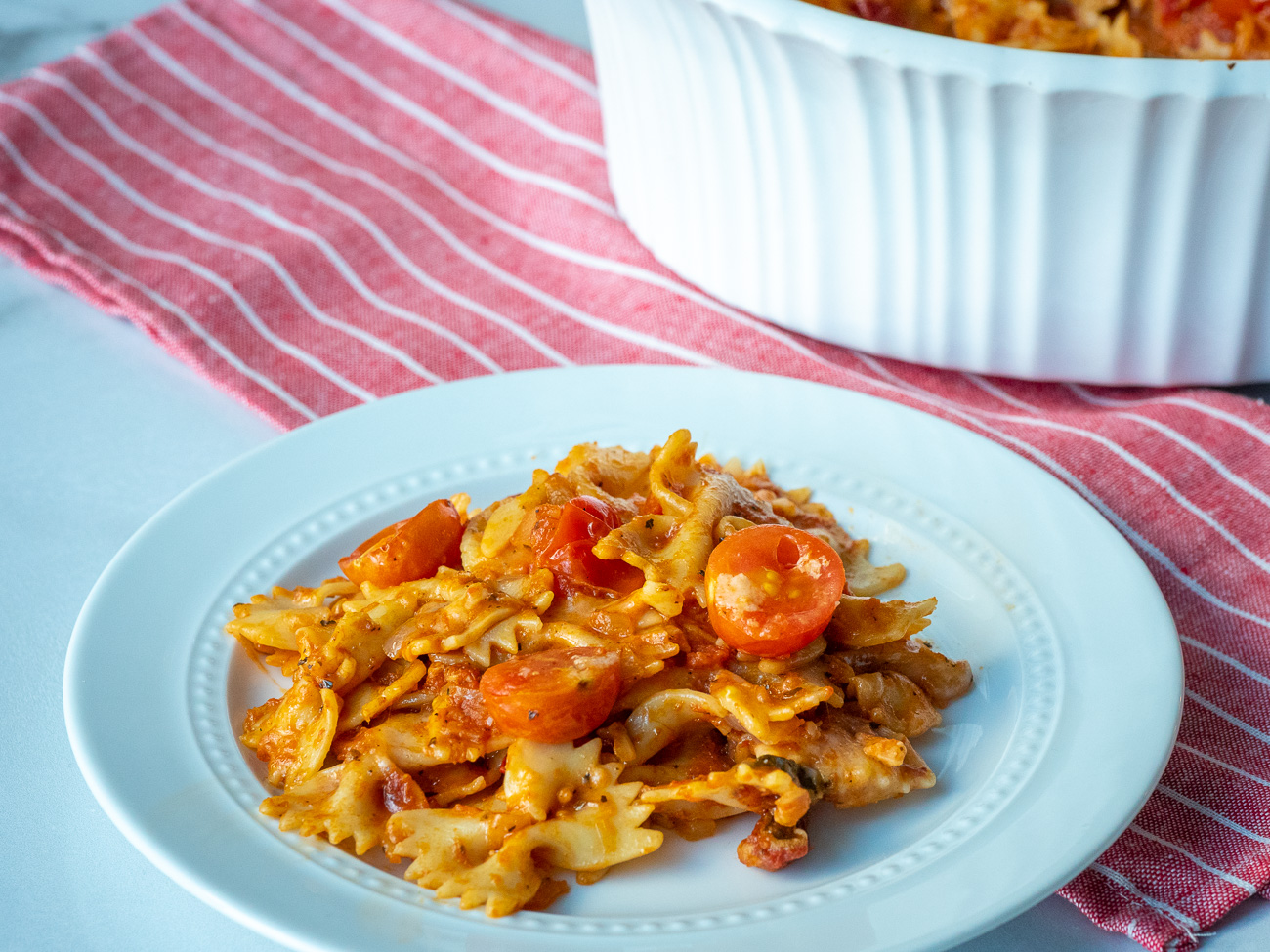 Provolone Pasta Bake Vertical 7