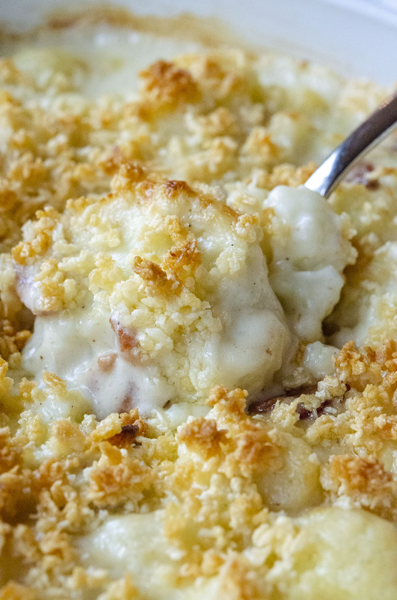 White Cheddar Cauliflower Gratin-image