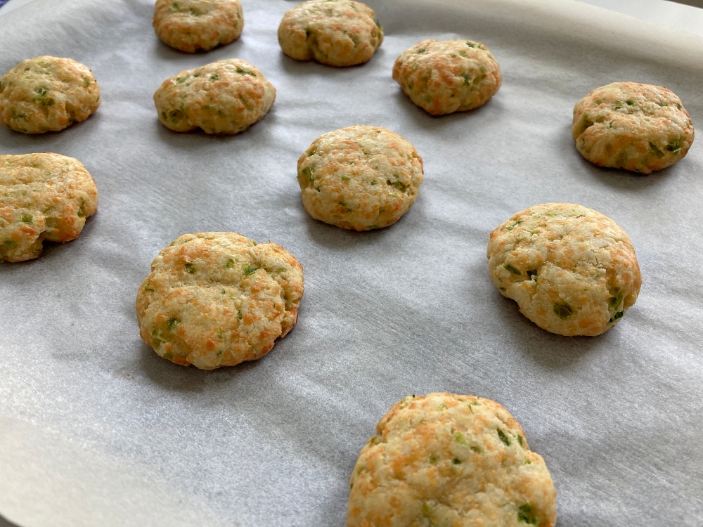 Cheesy Jalapeño Shortbread