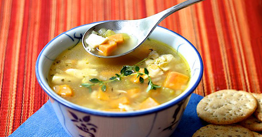 Sweet Potato Chicken Soup