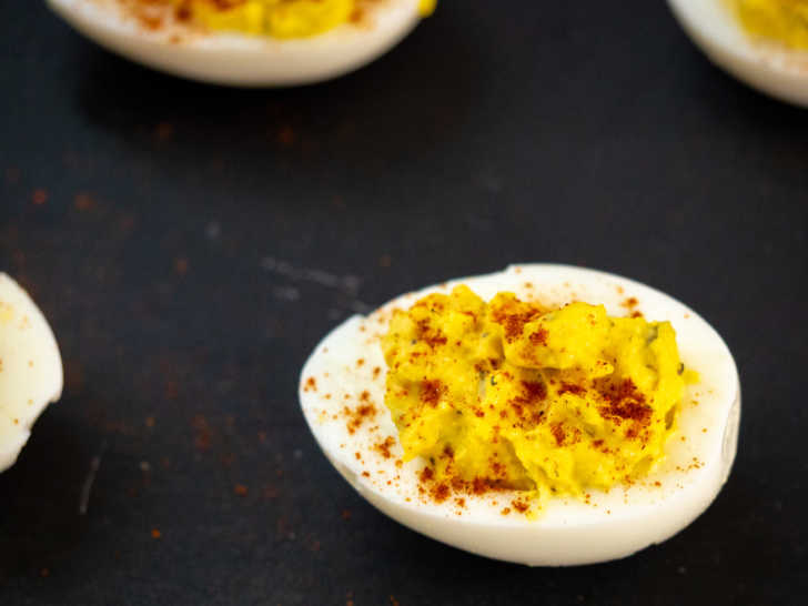 SouthernStyle Deviled Eggs 12 Tomatoes