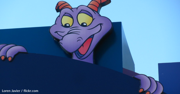 Disney Fans Waited For Hours To Buy Figment Popcorn Buckets