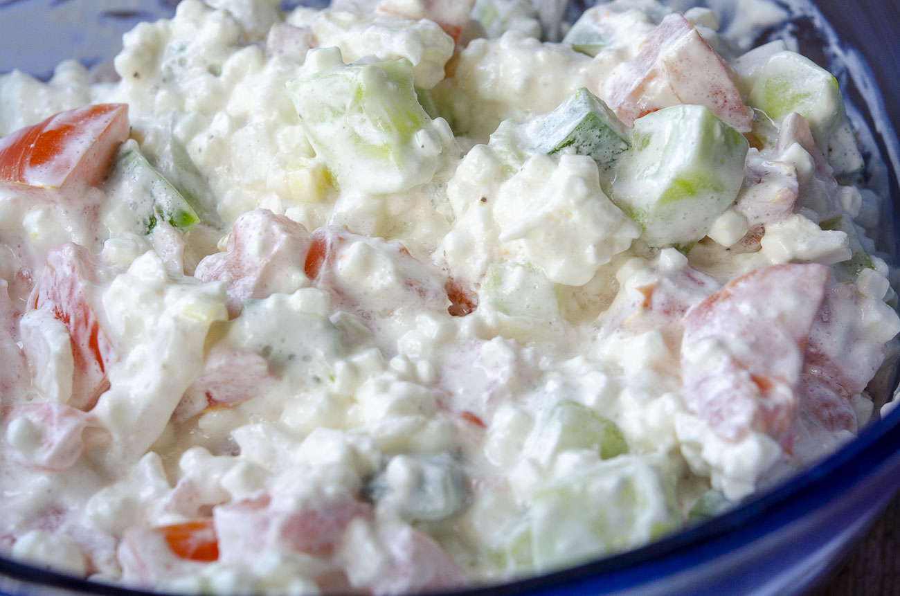 cottage cheese salad ideas - Right Handed Blawker Picture Show