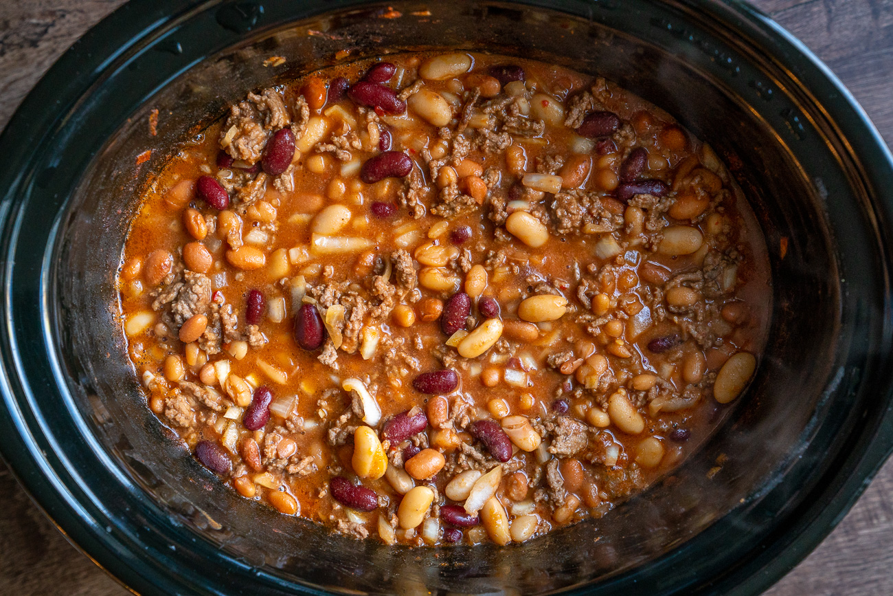 Slow Cooker Calico Beans - Culinary Hill