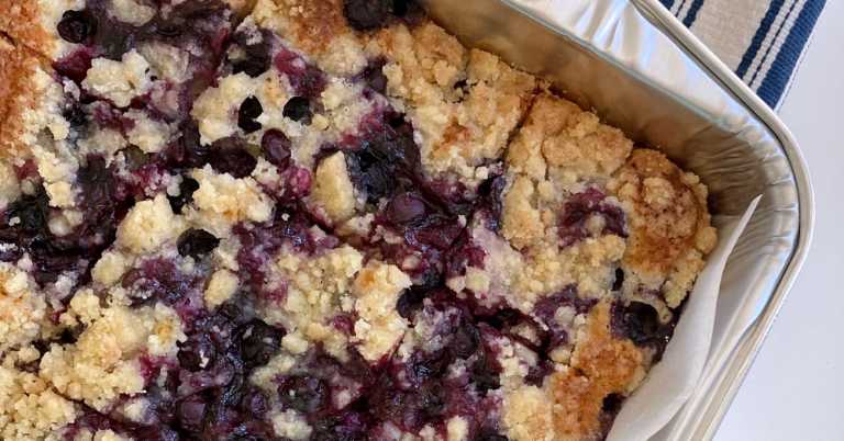 Blueberry Kuchen