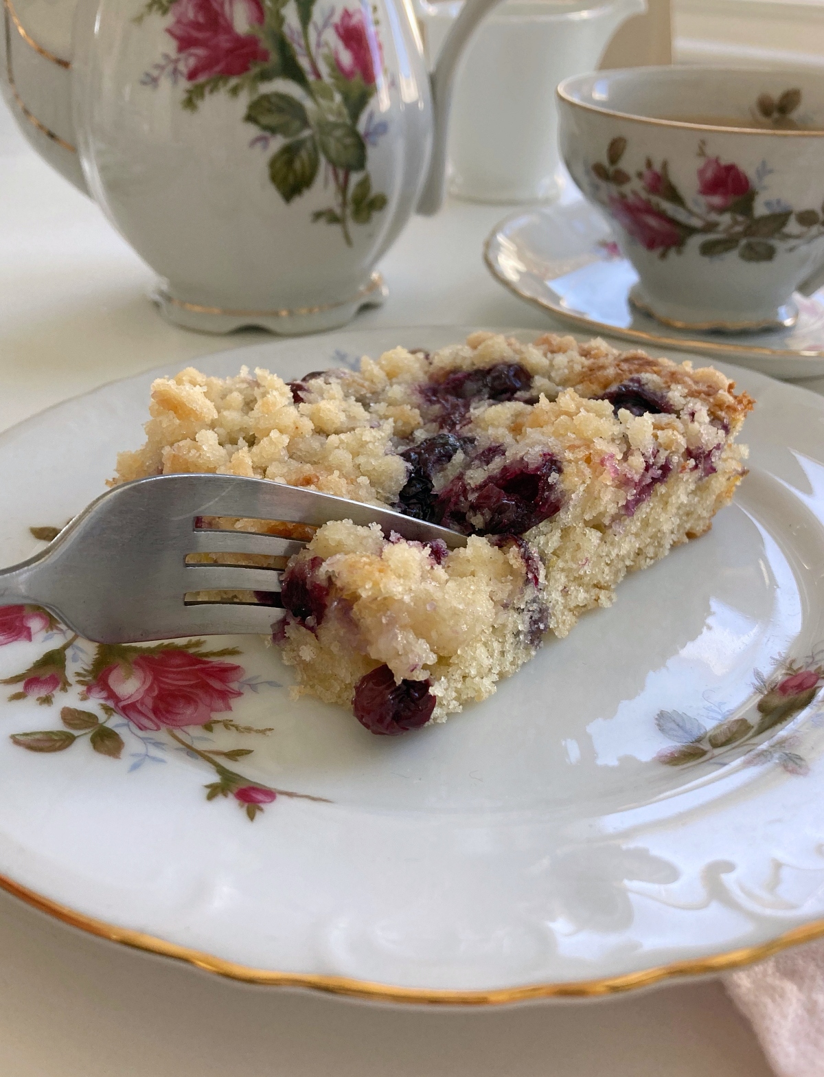 Blueberry Kuchen