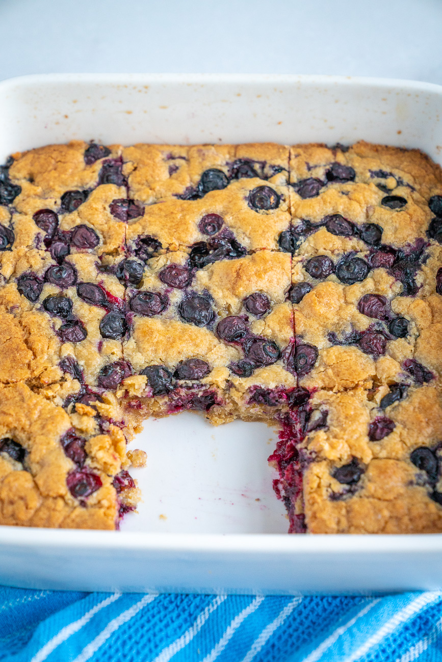 Blueberry Blondies