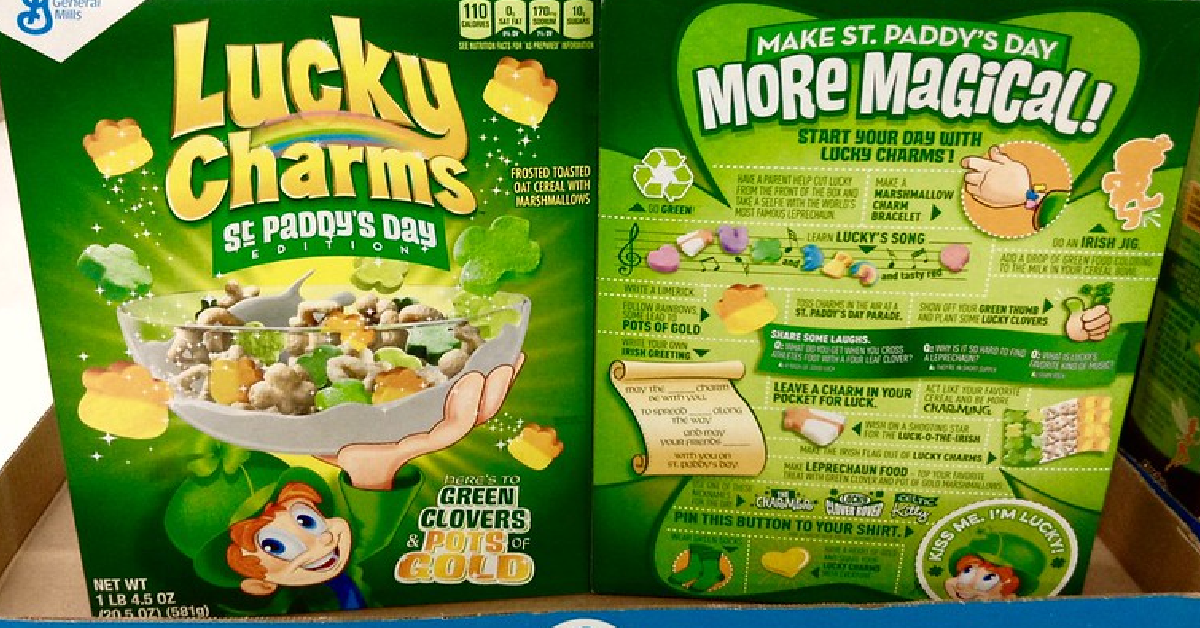 mercenario cráneo Inclinarse Lucky Charms Is Bringing Back Its Cereal That Turns Milk Green | 12 Tomatoes