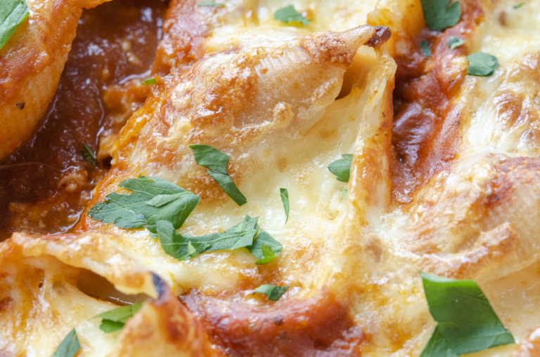 No-Boil Stuffed Shells
