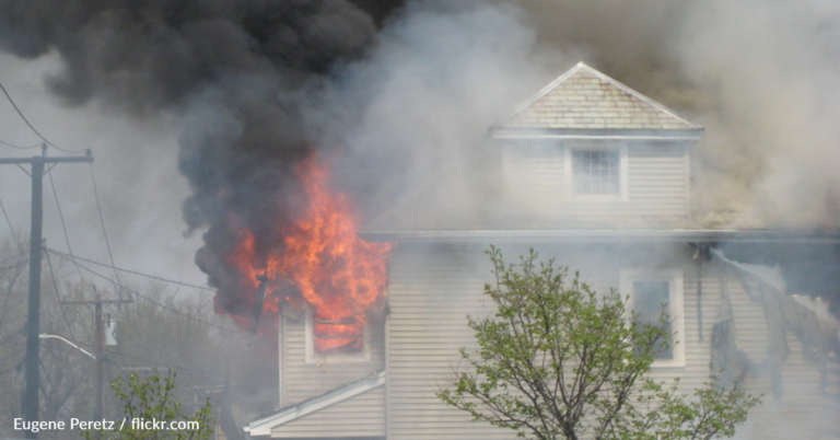 Two Men Risk Their Lives To Save Woman From Apartment Fire