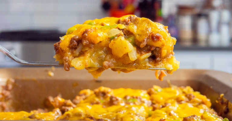 Cheeseburger Casserole