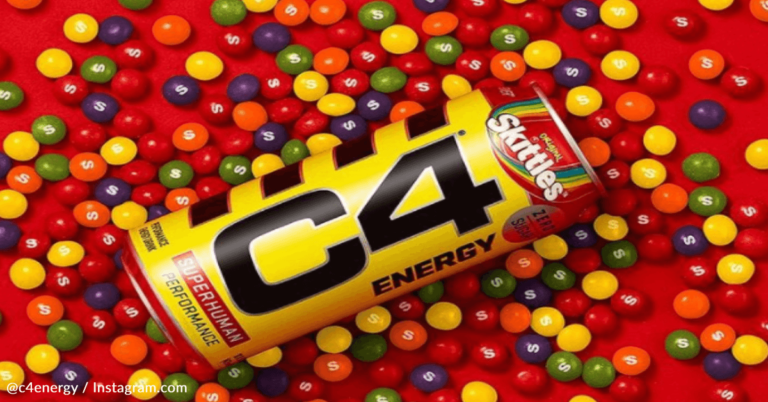 C4 Just Released A Skittles-Flavored Energy Drink