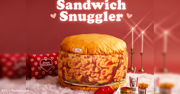 KFC Released A New Giant Chicken Sandwich Pillow