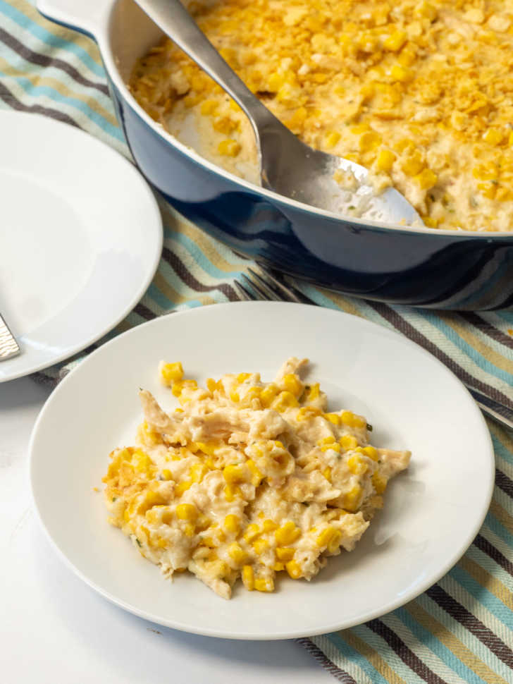 Amish Chicken Corn Casserole 12 Tomatoes