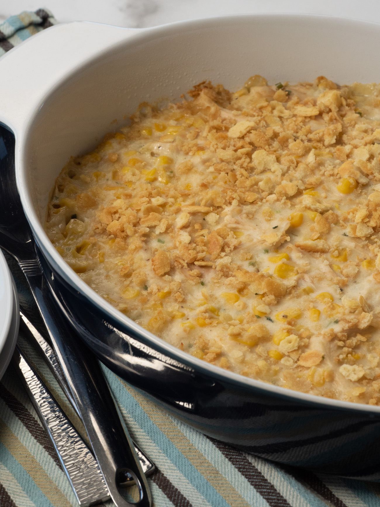 Amish Chicken Corn Casserole-image