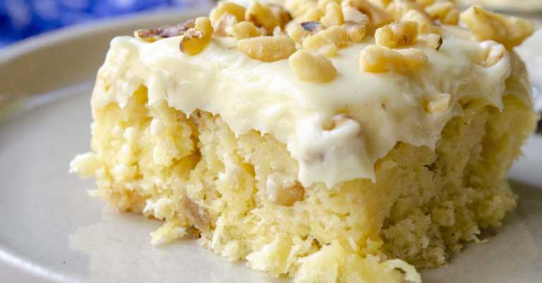 Recipe Tin Project: Swedish Nut Cake