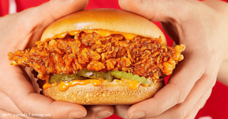 KFC’s New Kentucky Scorcher Sandwich Is So Hot It Comes With A Bottle Of Milk