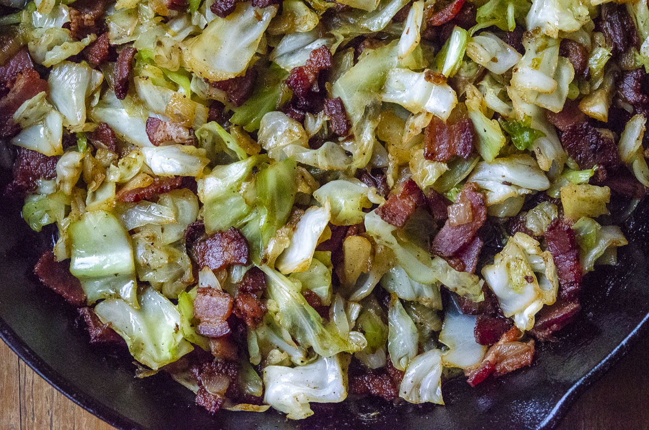 Southern-Fried-Cabbage