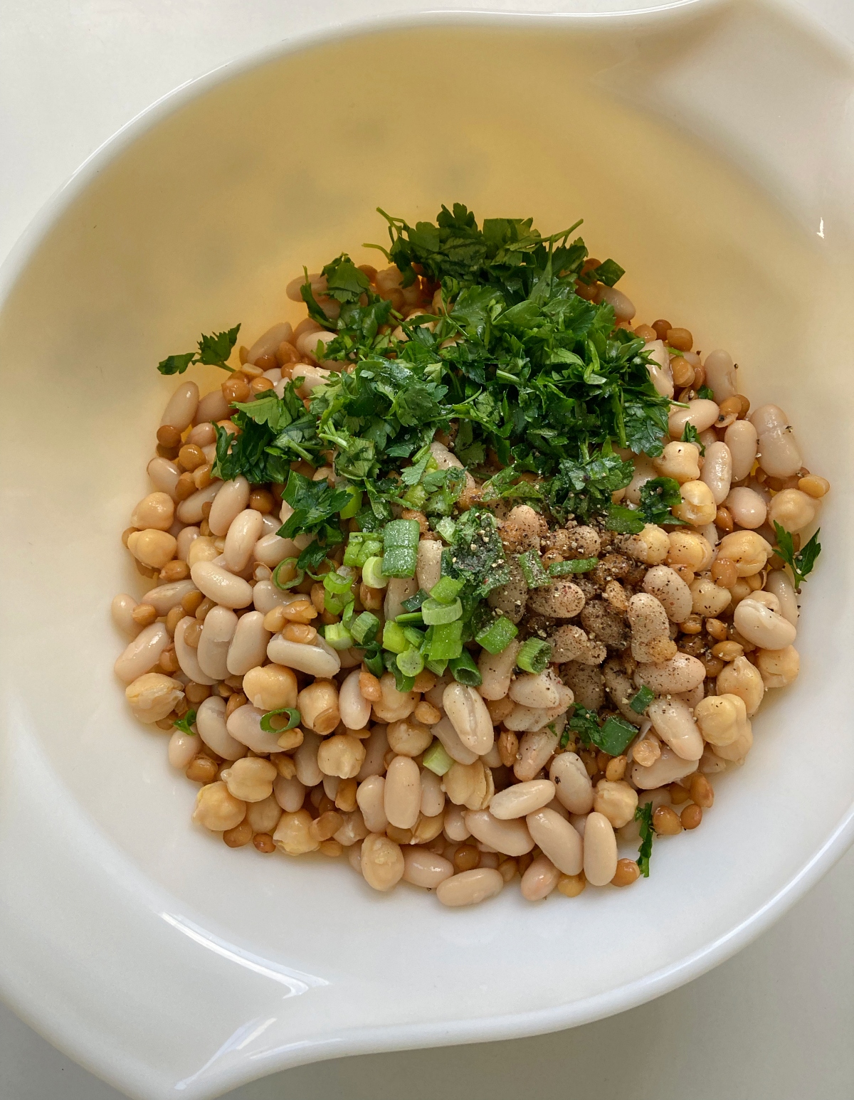 Lemon White Bean Salad