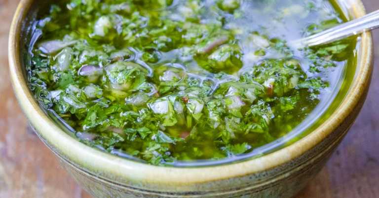 Easy Cilantro Chimichurri