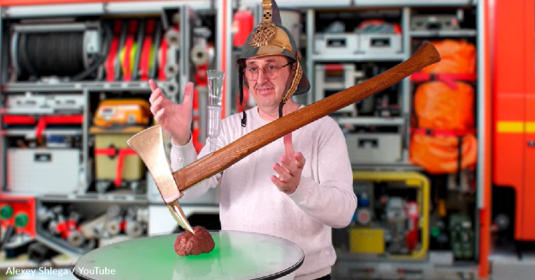 Man Shows Off His Record-Breaking Balancing Skills