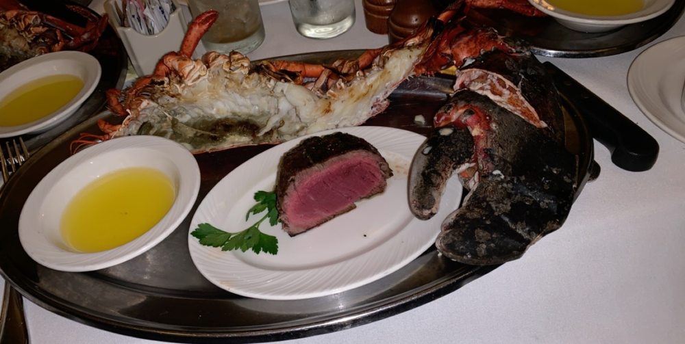 The Palm Lobster and Filet Mignon