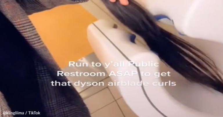 Woman Warns Why You Shouldn’t Use Public Hand Dryers On Your Hair