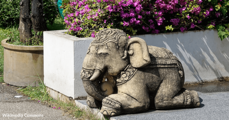 Here’s What It Means If You See An Elephant Statue At The Front Door