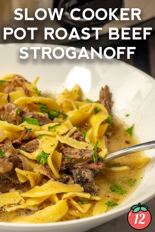 Slow Cooker Beef Stroganoff for Two - Peyton's Momma™