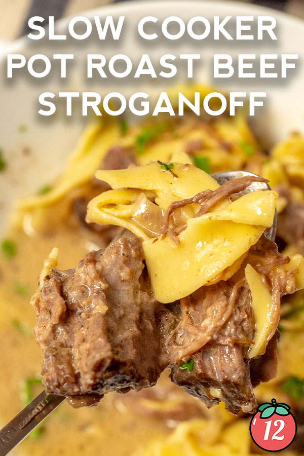 Slow Cooker Beef Stroganoff for Two - Peyton's Momma™