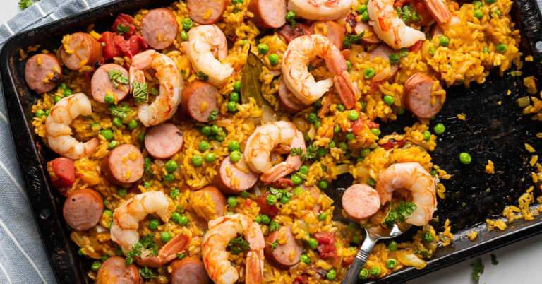 Easy Sheet Pan Paella