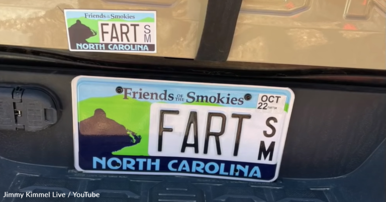Mom Starts Controversy Over ‘Fart’ License Plate