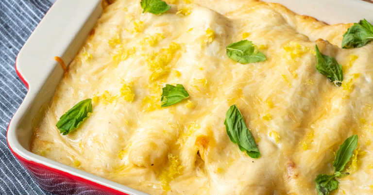 Creamy Crab-stuffed Pasta