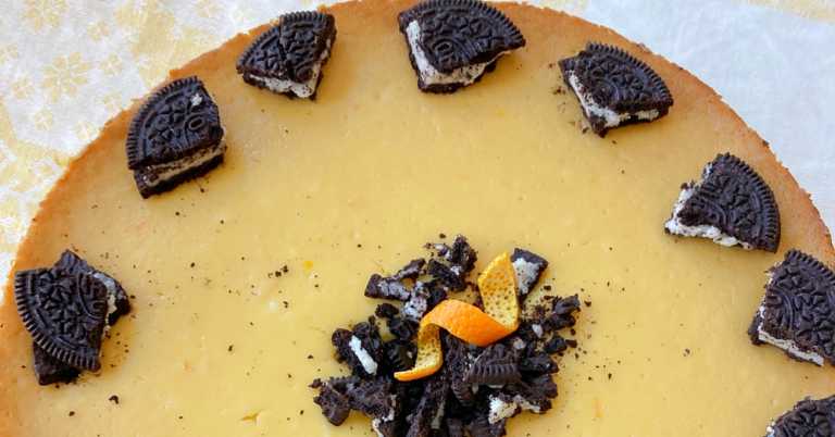 Chocolate Orange Cheesecake