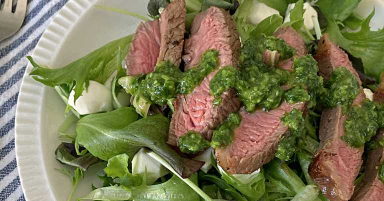 Chimichurri Steak Salad