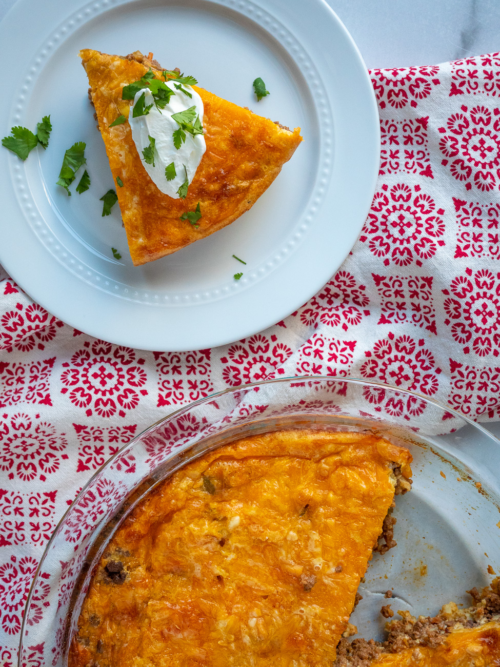Impossible Taco Pie-image