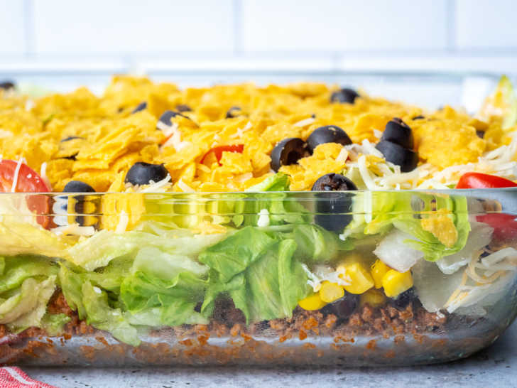 Layered Taco Salad 12 Tomatoes