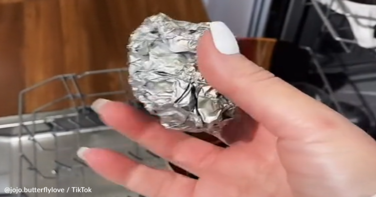 The Reason People Are Putting Aluminum Foil In The Dishwasher