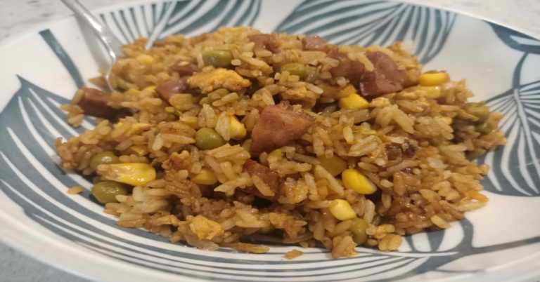 Simple Chorizo Fried Rice