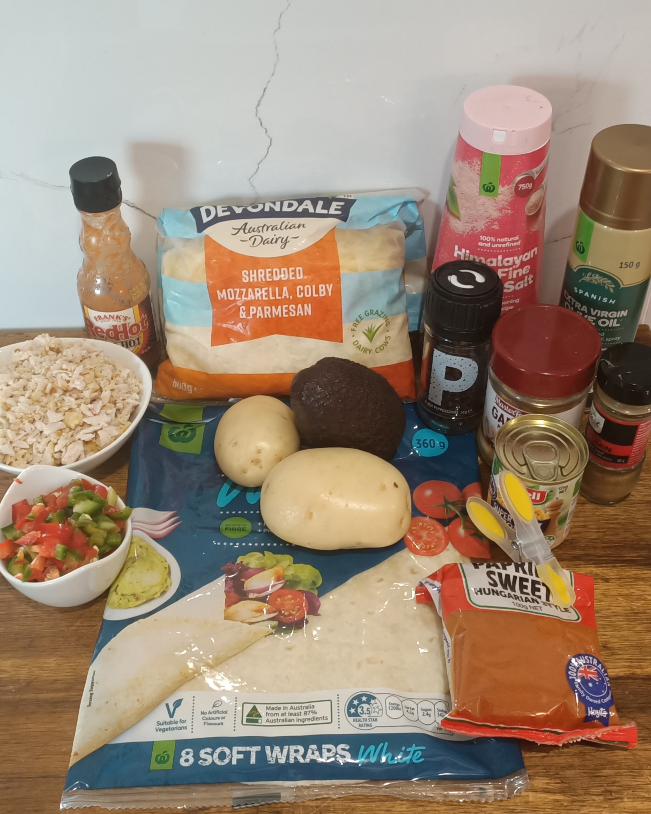 Quesadilla Ingredients 1