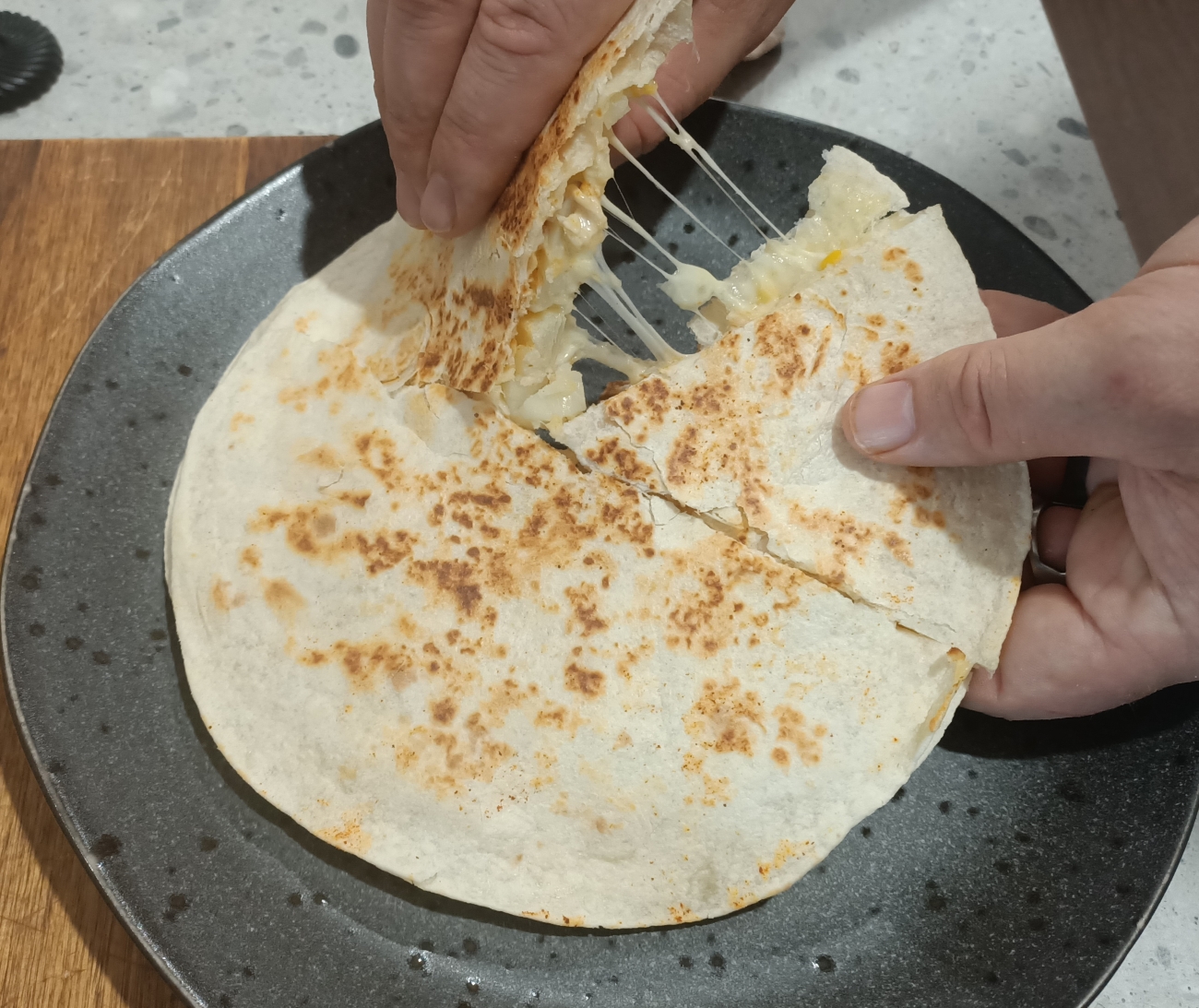 Pull Apart Quesadilla 2