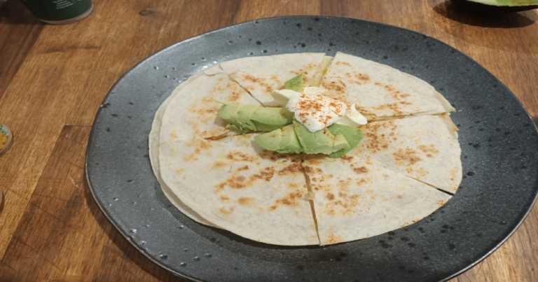 Fridge-Emptying Potato Quesadillas